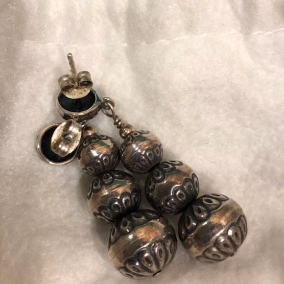 Carolyn Pollack Jewelry - Carolyn Pollack Desert Pearl dangle earrings sterling
